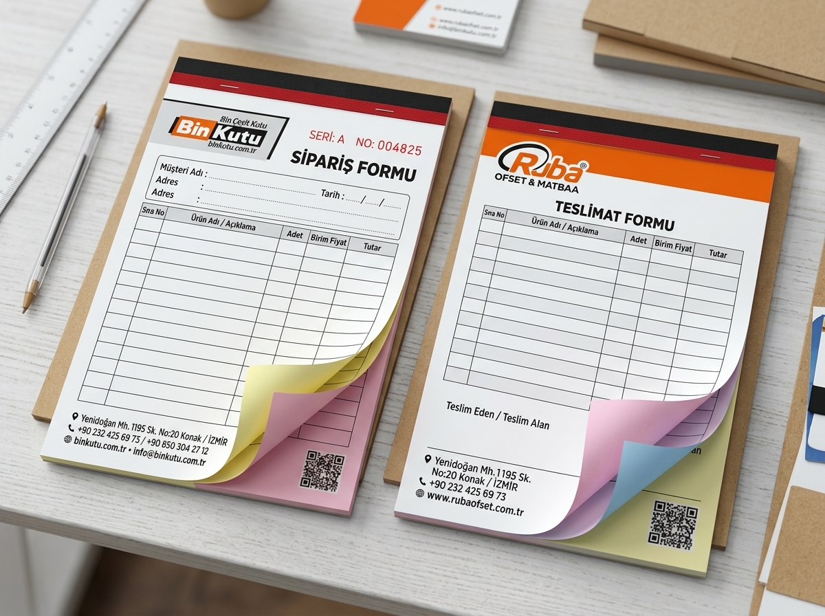 Otokopili Sipariş & Fatura Formları
