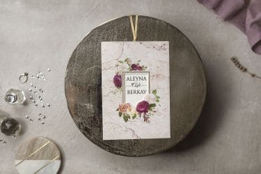 Wedding Düğün Davetiyesi 8430